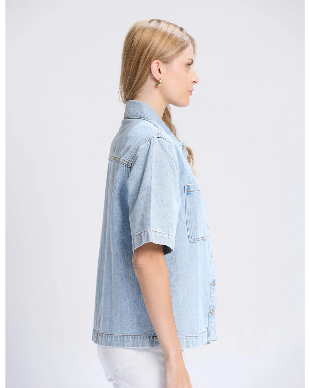 Dillion Shirt - Light Wash