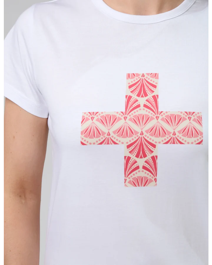 Classic Tee Strawberry Scoop / White