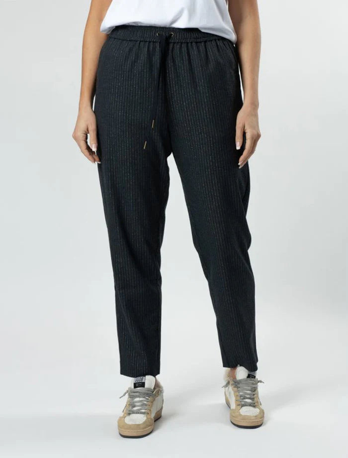 Keely Pants / Charcoal Sparkle