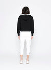 Sierra Hoodie / Black + White Trim