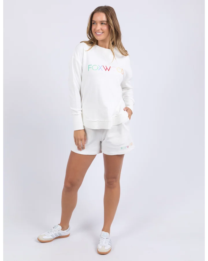 Simplified Confetti Crew / Vintage White