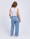 Payton Chambray Pant / Blue