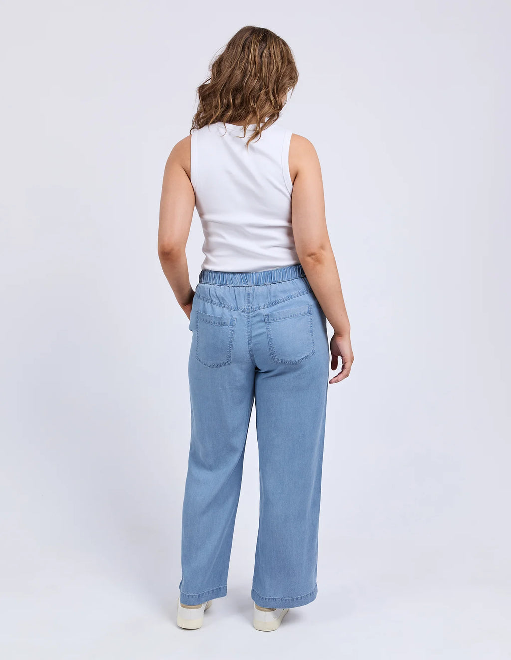 Payton Chambray Pant / Blue