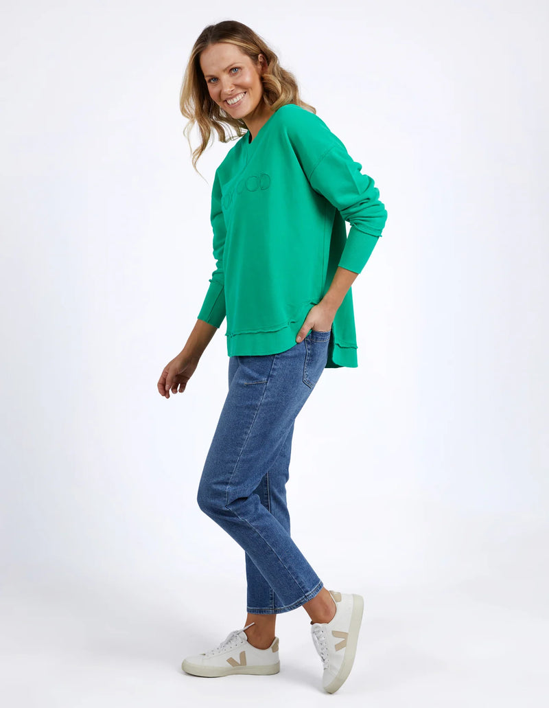 Simplified Crew / Bright Green