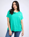 Allison Tee Bright Green