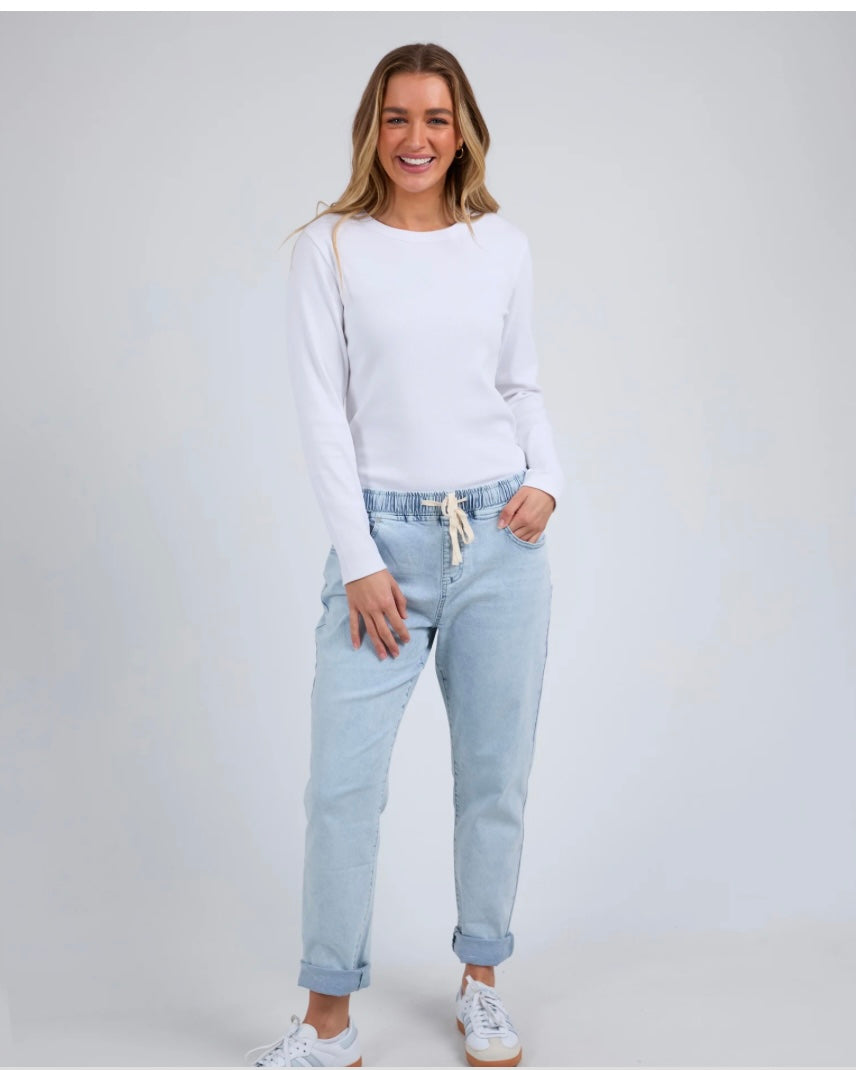 Juliette Jogger Jean / Vintage Pale Blue