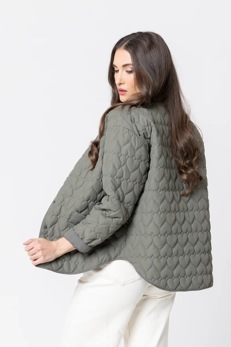 Montreal Quilted Jacket / Olive You