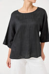 Studio Relaxed Top / Ebony