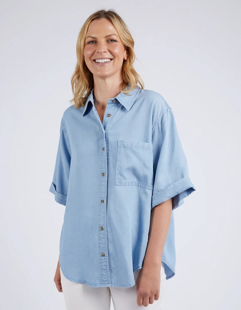 Blissful Chambray S/S Shirt