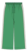 Frances Stripe Pant - Green Briar