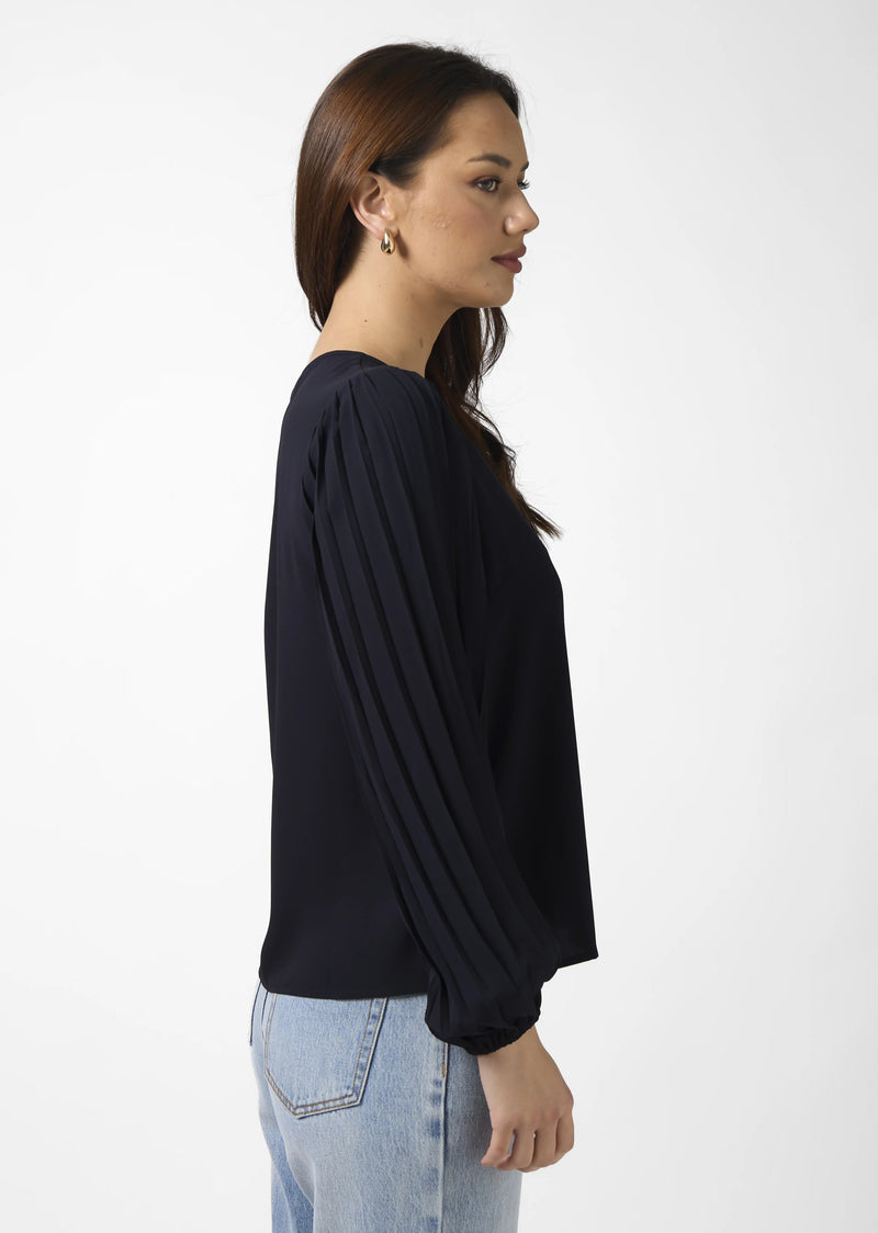 Sabine Blouse - Midnight