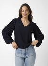 Sabine Blouse - Midnight