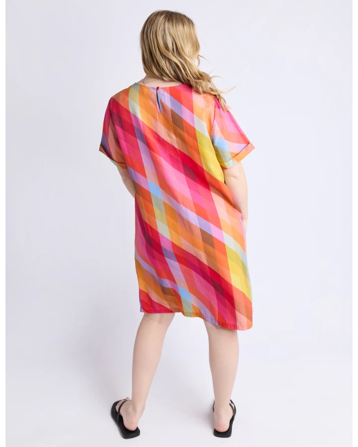 Rena Dress / Striped Print