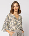 Frond Blouse - Dusk Floral