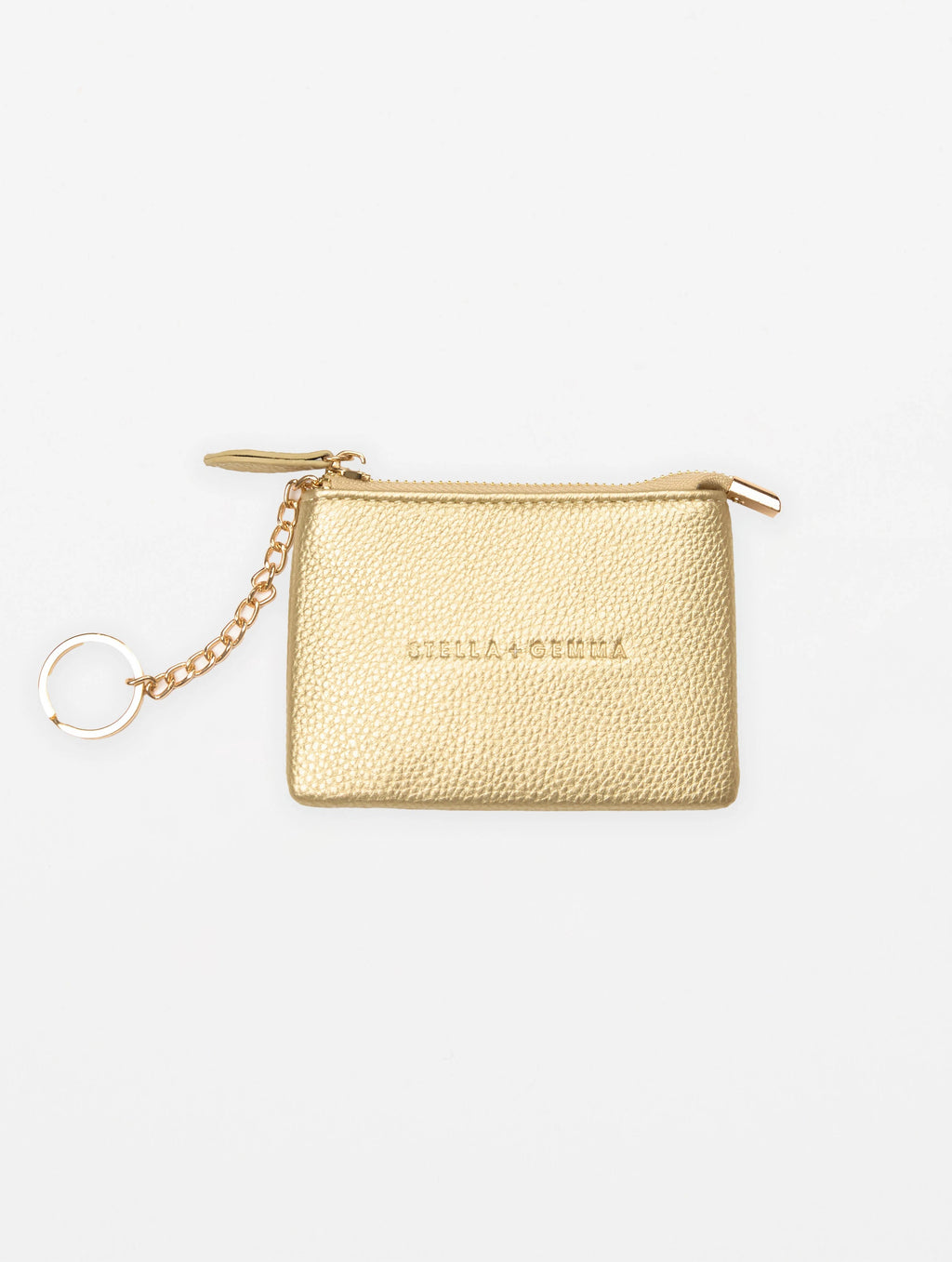 Logo Coin Purse - Gold