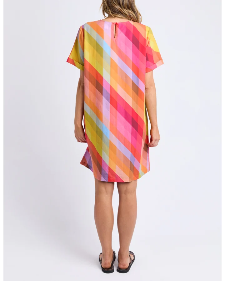 Rena Dress / Striped Print