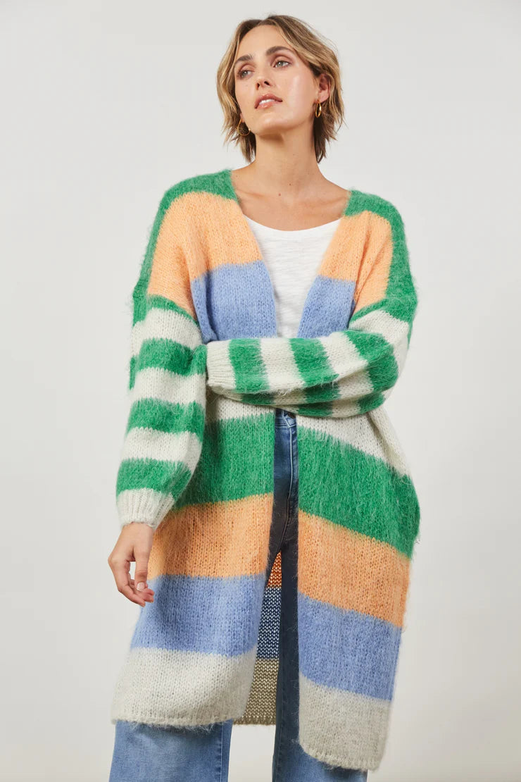 Serene Stripe cardigan