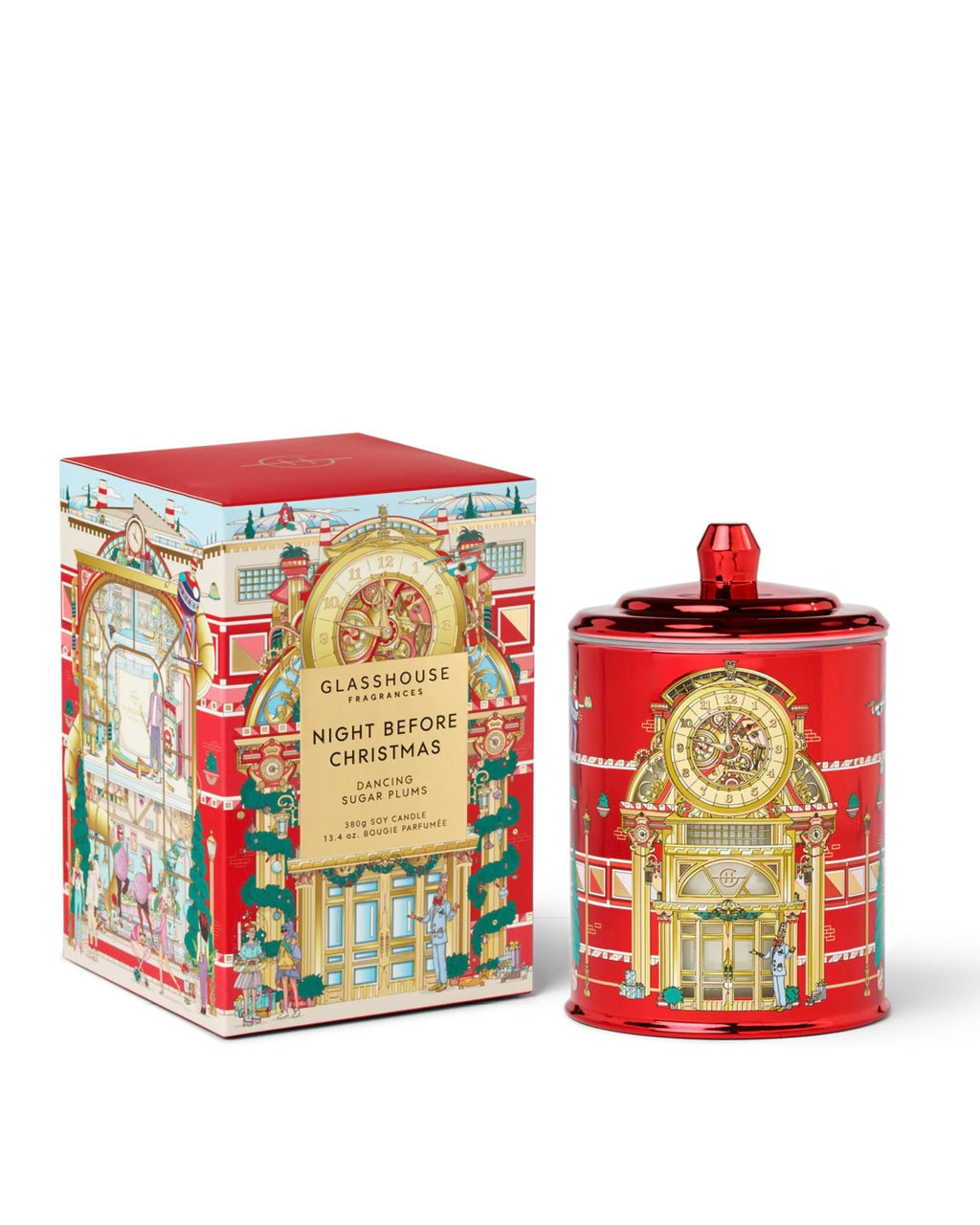 Night Before Christmas 380g Triple Scented Soy Candle - Dancing Sugar Plums