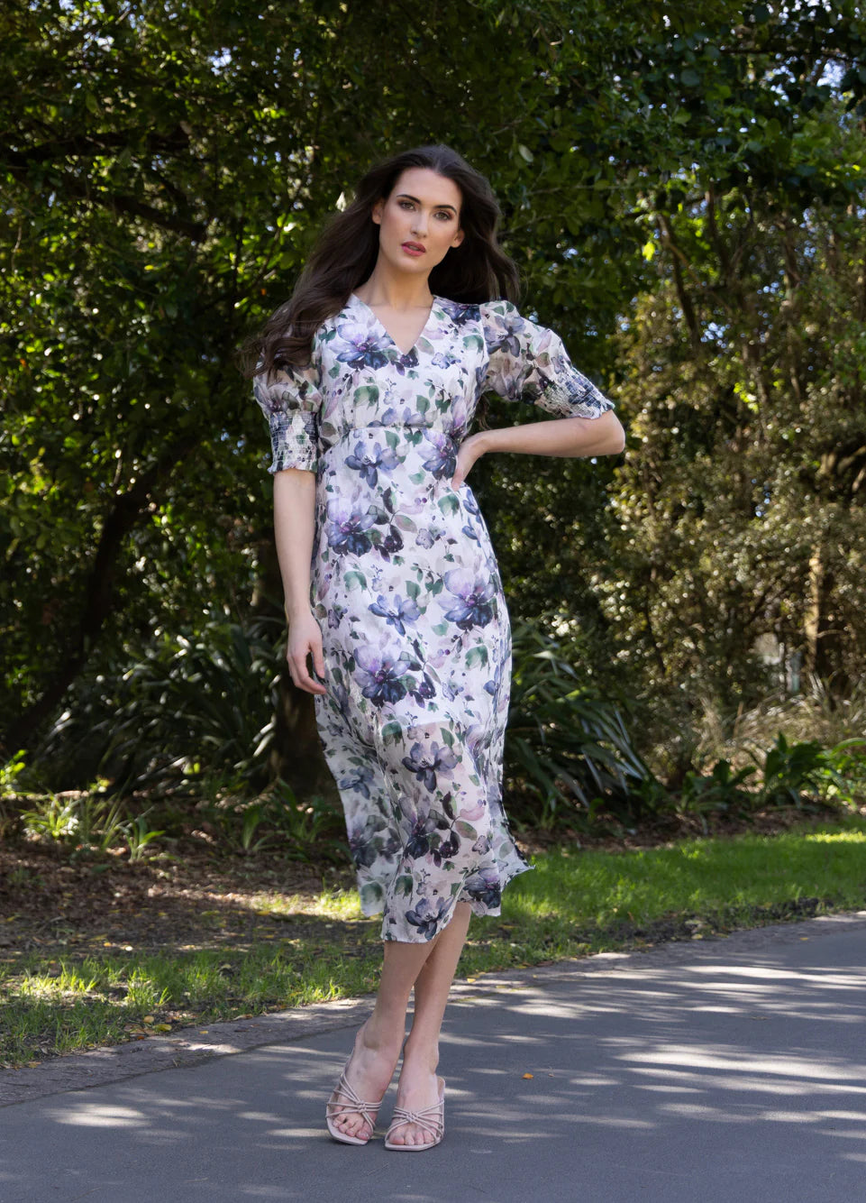 Florence Dress / Water Bloom