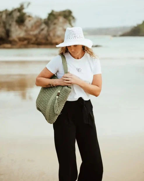 Indie Summer Fedora / White