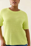 Sylvie Knit TShirt - Pomelo