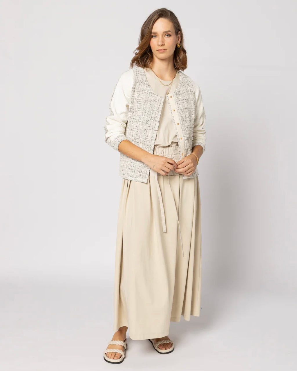 Jack-Car Jacket - Ivory Combo