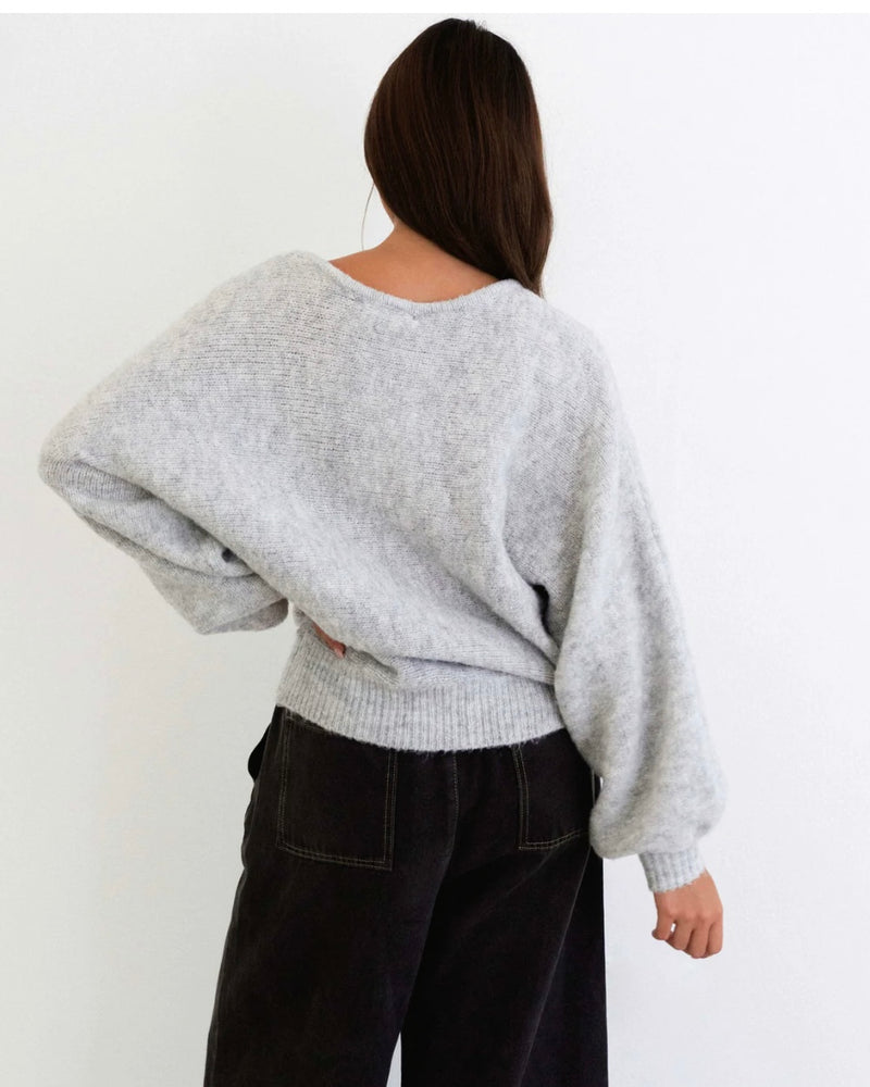 Lora Jumper - Grey Marle