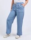 Payton Chambray Pant / Blue