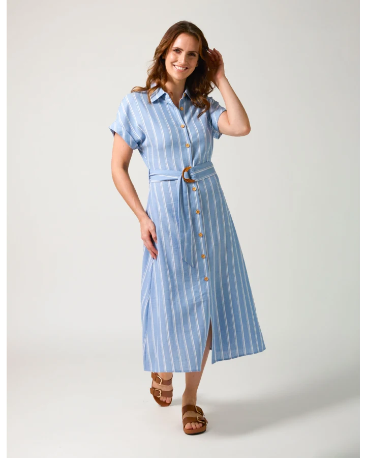 Kinsley Dress / Capri Stripe