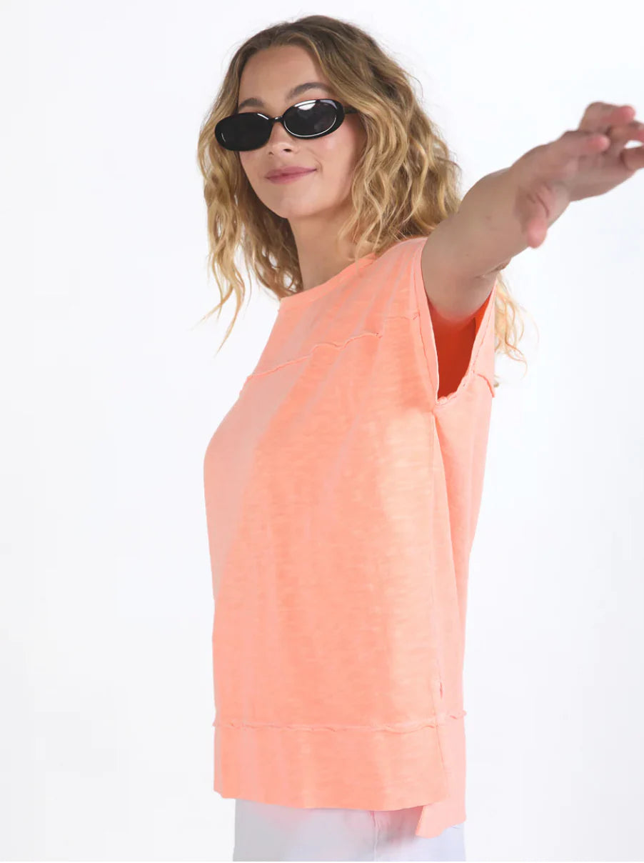 Allison Tee / Neon Peach