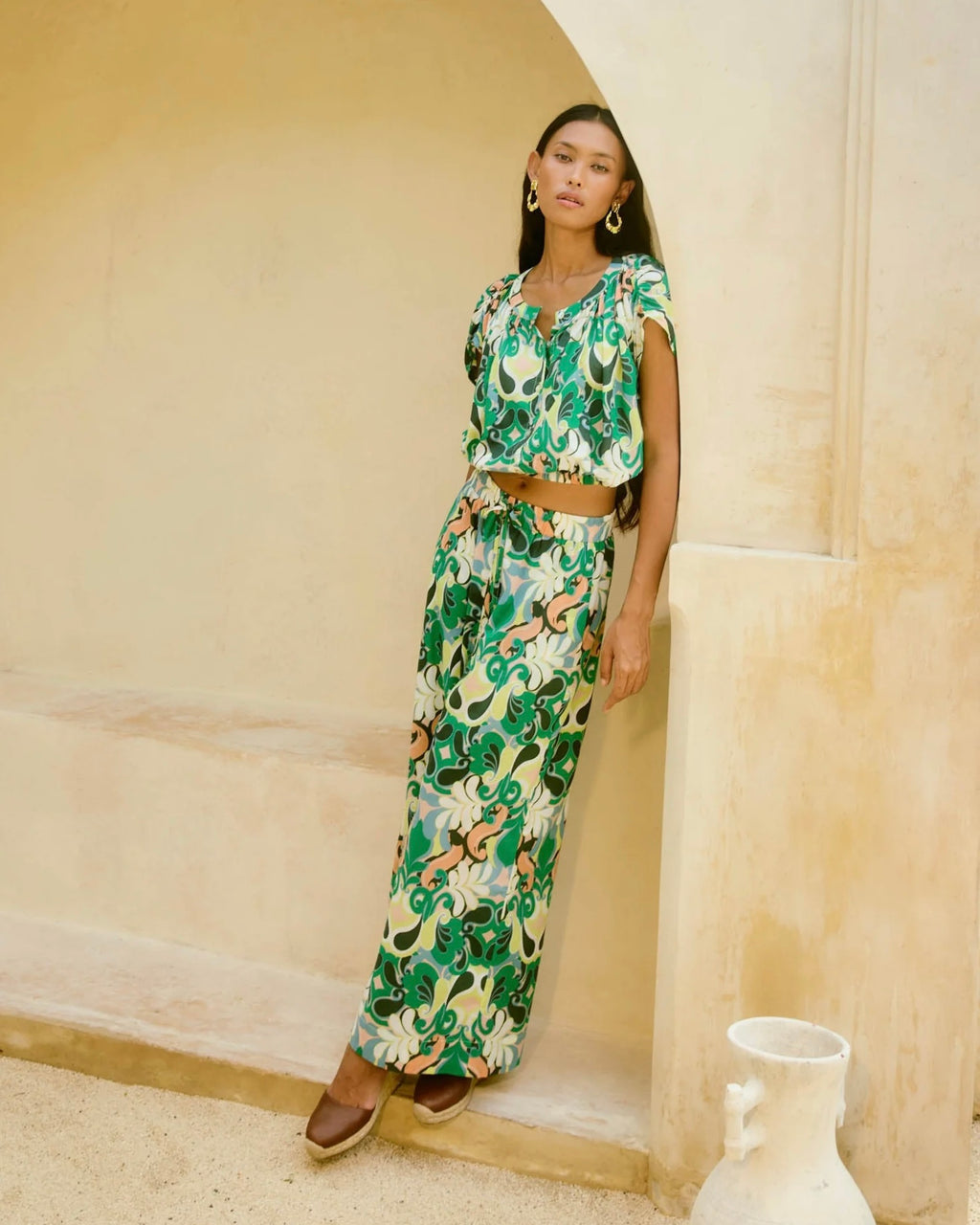 Aurora Pant - Paisley
