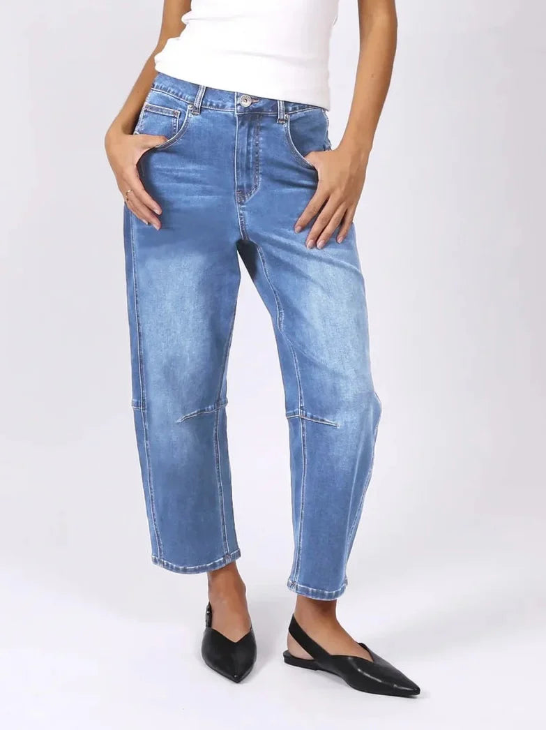 Toni Barrel Jeans /Light Blue