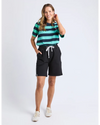 Ellis Fleece Shorts / Black