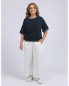 Faye S/S Sweat / Navy