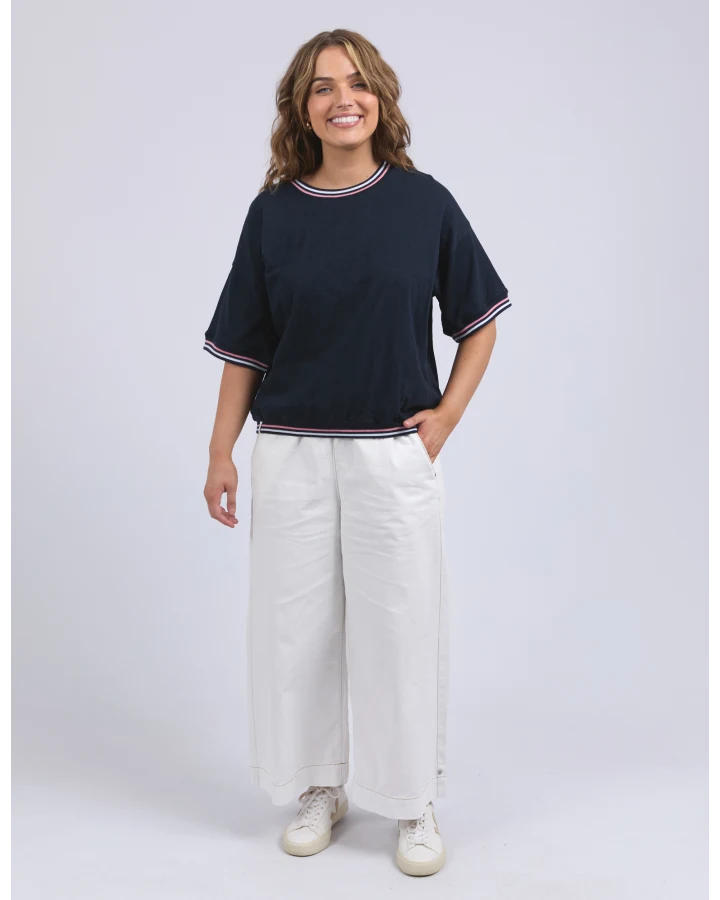 Faye S/S Sweat / Navy