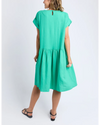 Sunset Hour Solid Dress / Gumdrop Green