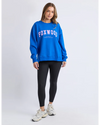 Interval Crew - Cobalt Blue / Neon Pink
