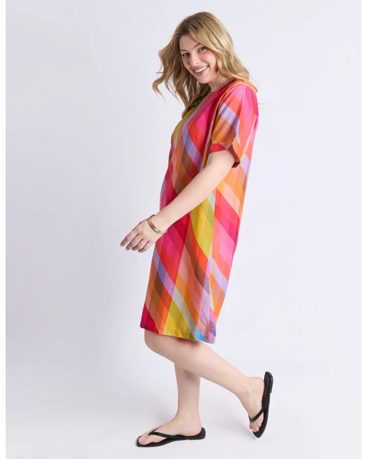 Rena Dress / Striped Print