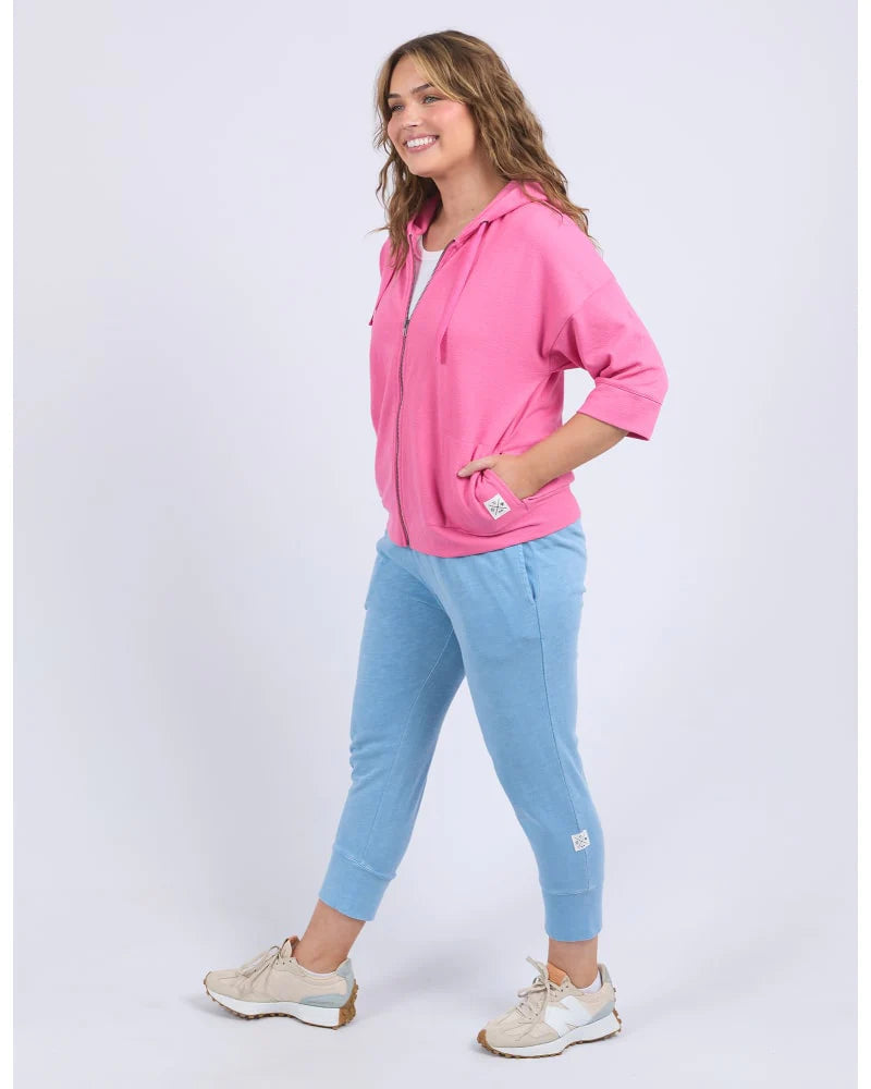 Beachy Hoodie / Aurora Pink