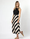 Angelina Skirt - Black & White