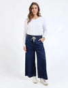 Greta Wide Leg Pant - Extra Dark Wash
