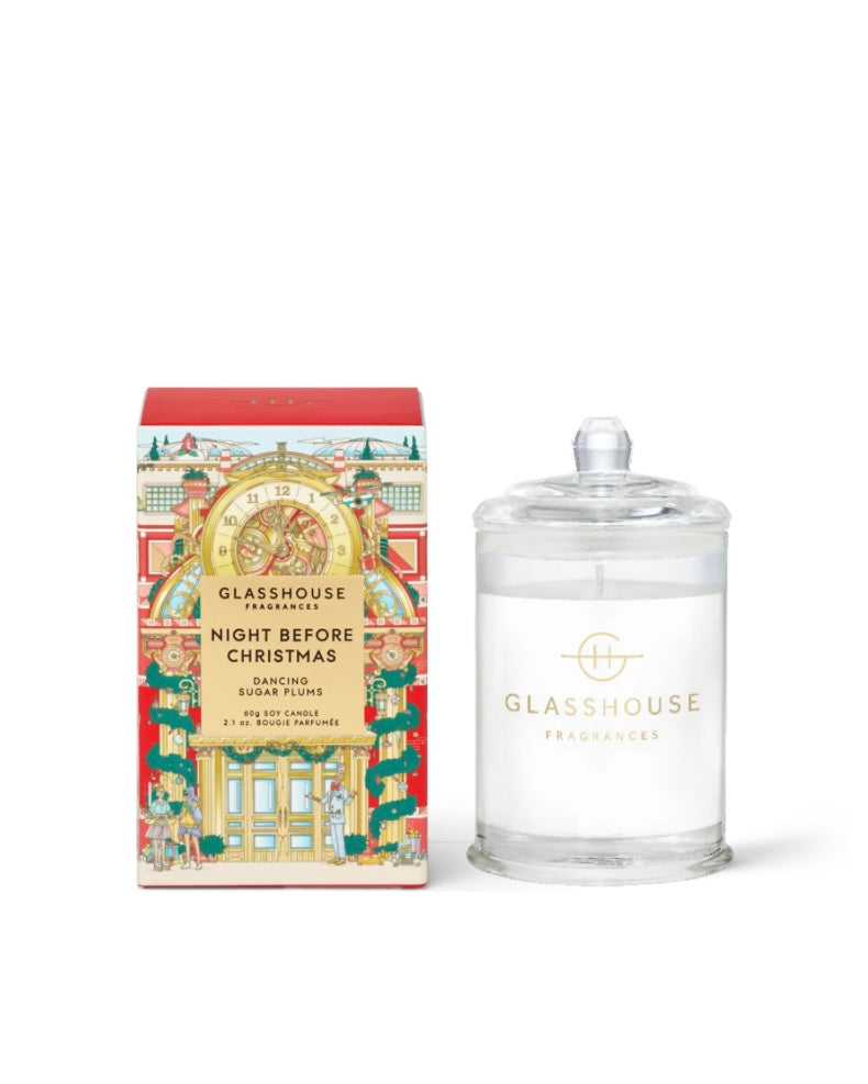 Night Before Christmas 60g Triple Scented Soy Candle - Dancing Sugar Plums