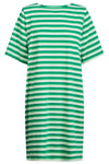 Limon Stripe TShirt Dress - Green