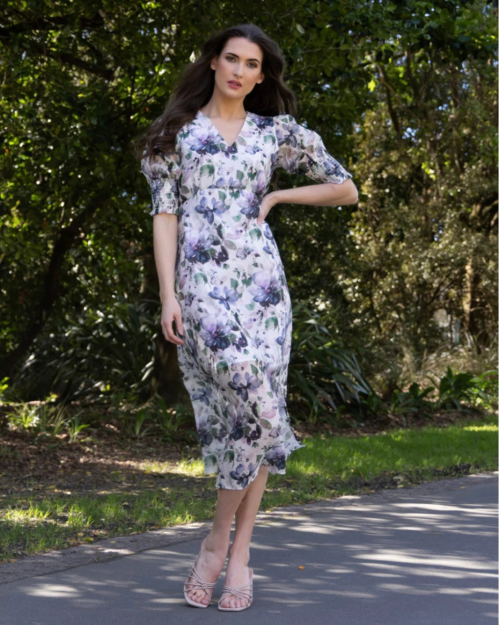 Florence Dress / Water Bloom