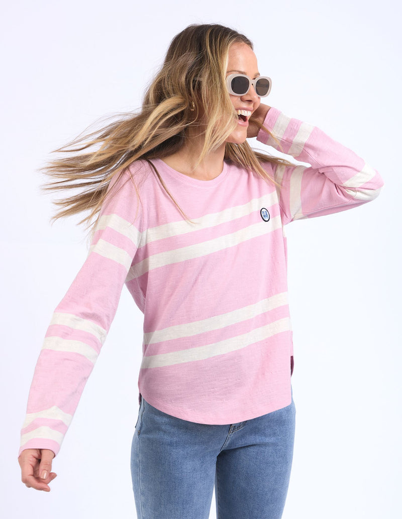 Allegra L/S Tee - Soft Pink