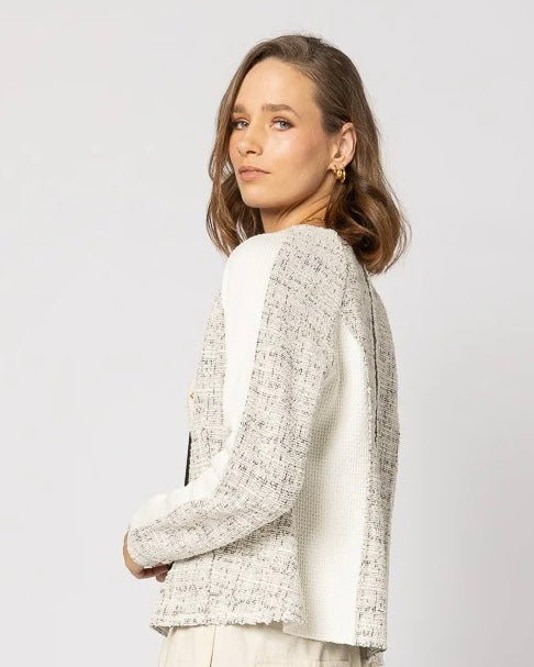 Jack-Car Jacket - Ivory Combo