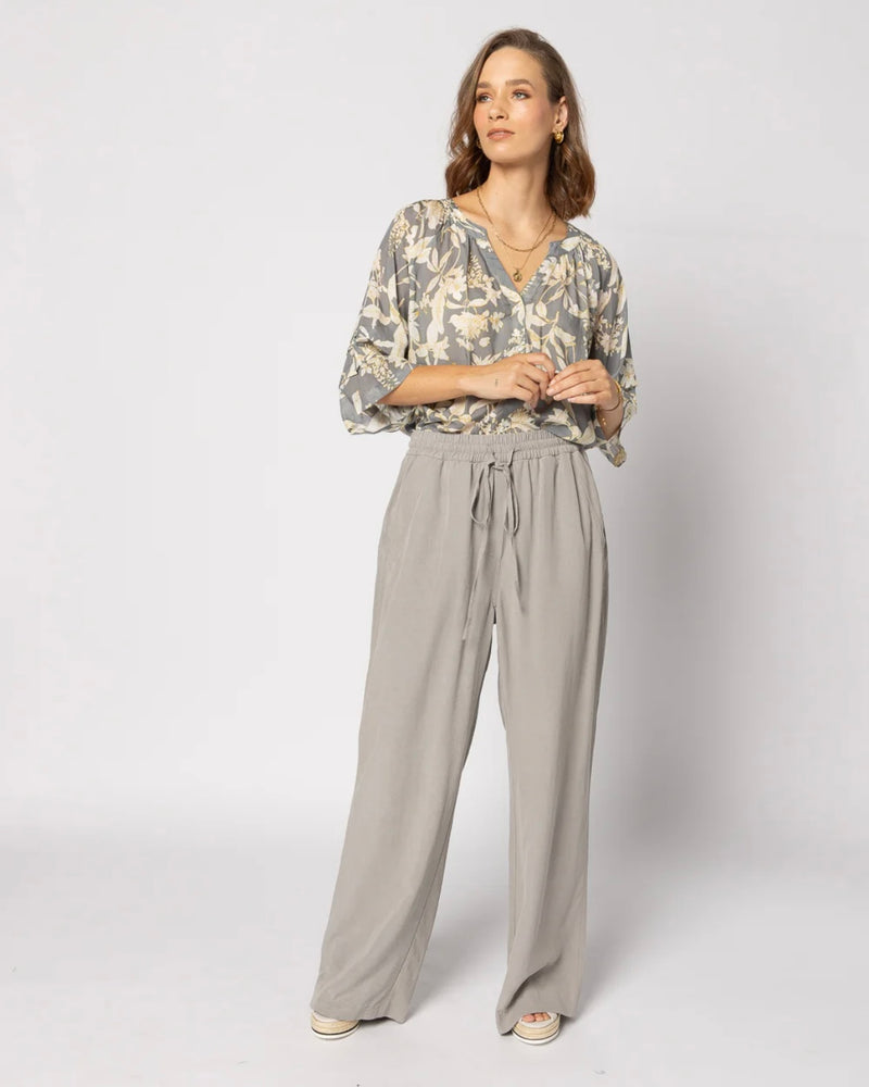 Frond Blouse - Dusk Floral
