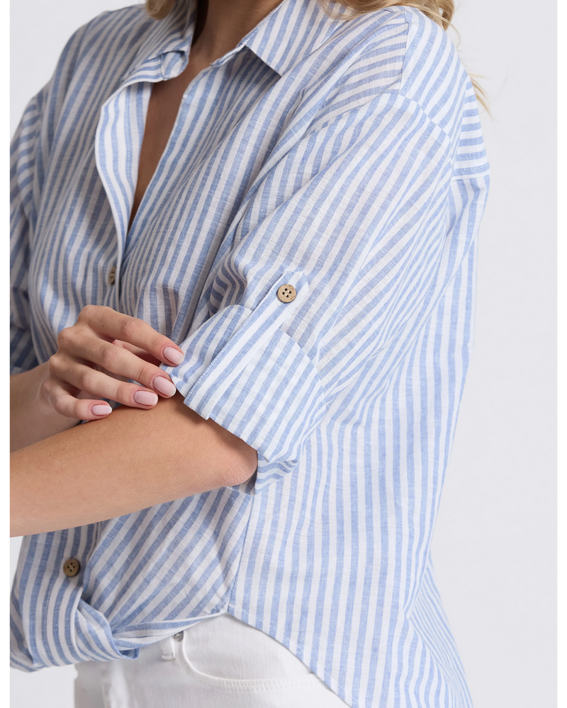 On Repeat Blouse / Sea Stripe