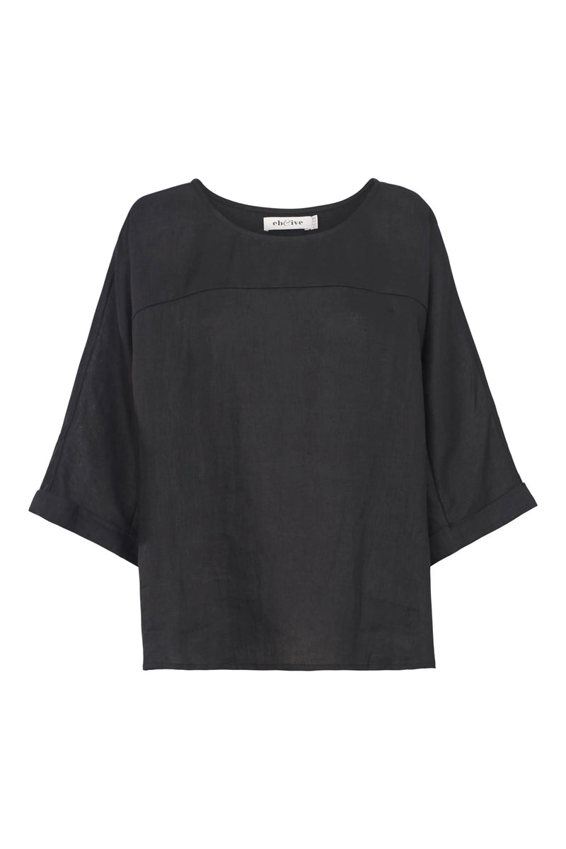 Studio Relaxed Top / Ebony