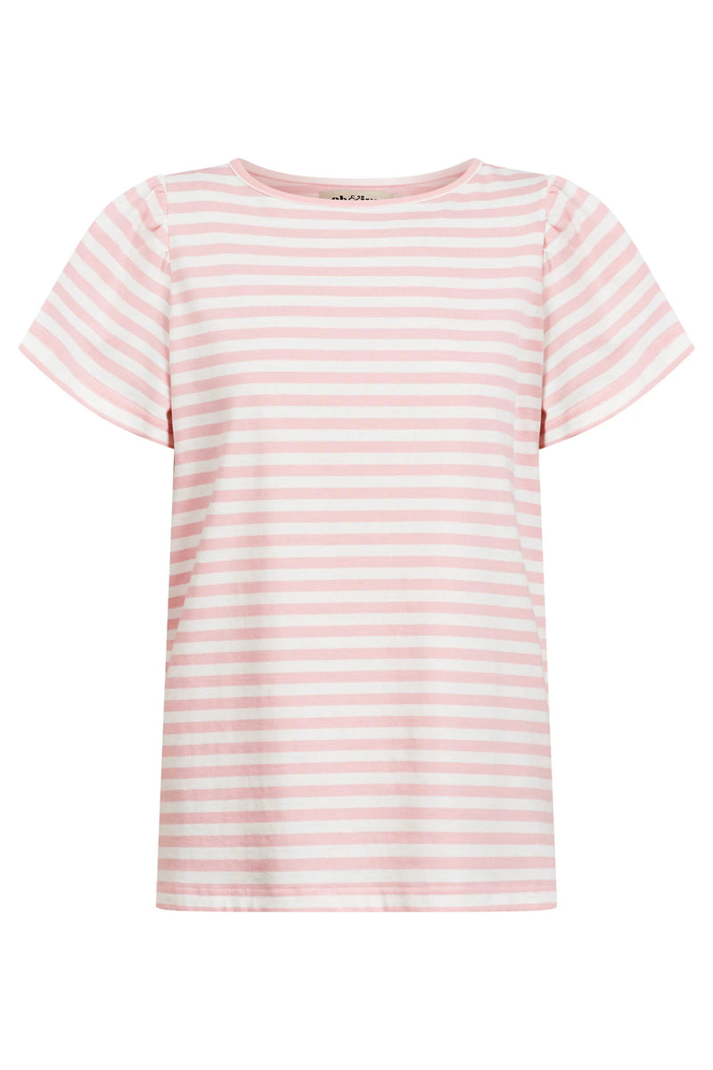Margherita Stripe Tshirt - Cameo